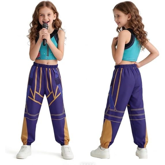 Halloween Anime Popular Singers Cosplay Costumes, Popular Singers Idol Dance Stage Role Play Halloween Costumes Cosplay Outfits for Party Great Gifts for Fans