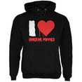 thumbnail image 1 of Halloween I Heart Horror Movies Black Adult Hoodie - Medium, 1 of 1