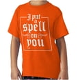 thumbnail image 1 of Halloween I Put A Spell On You Girls Kids T Shirt Tees Teen Brisco Brands S, 1 of 6