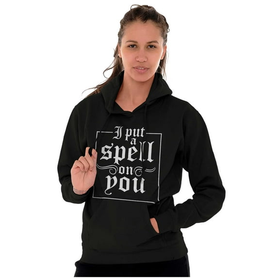 Halloween I Put A Spell On You Hoodie Sweatshirt Women Brisco Brands S
