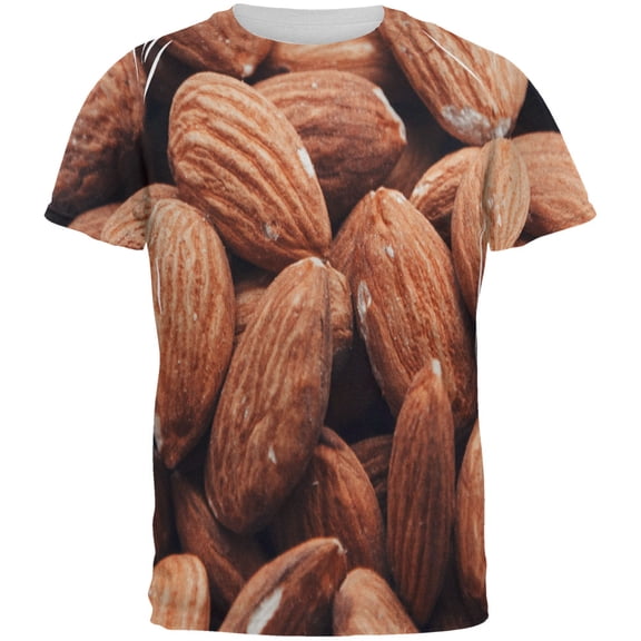 Halloween I'm Nuts - Almonds All Over Mens Costume T Shirt