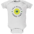 thumbnail image 1 of Halloween I'm a Delicate Feminine Flower Alien Soft Baby One Piece White 24 Month, 1 of 1