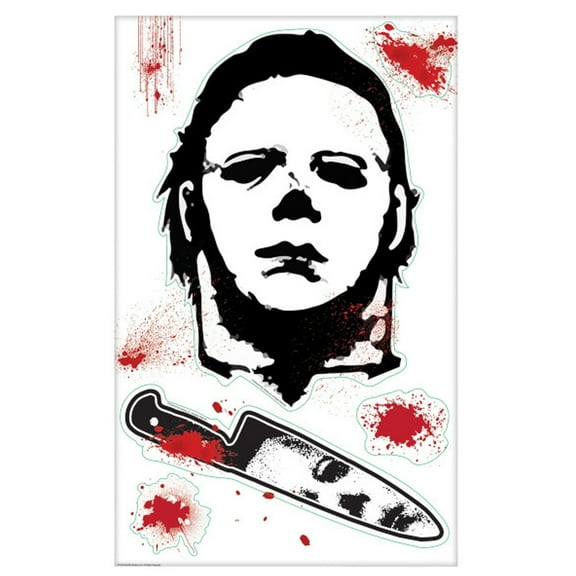 Amscan Halloween II Glass Grabber Decorations (5pcs)