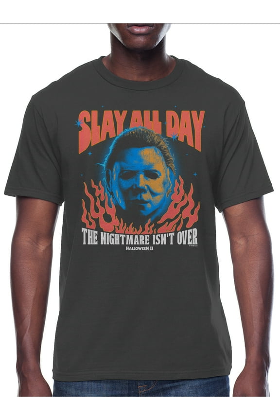 , Men's & Big Men's Graphic Tee with Short Sleeves, Most Fiery Mask, Sizes S-3XL