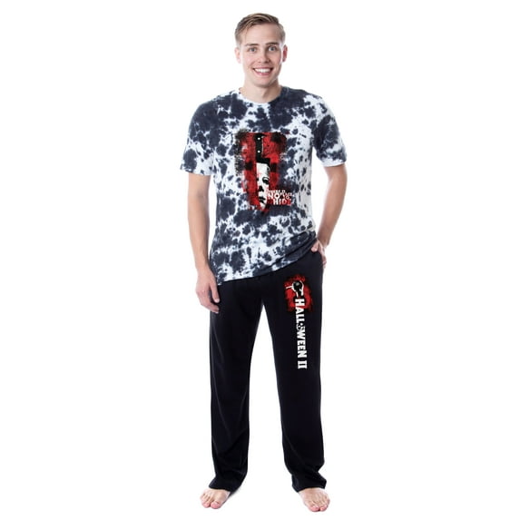Halloween II Mens' Movie Film Michael Myers Character Sleep Pajama Set