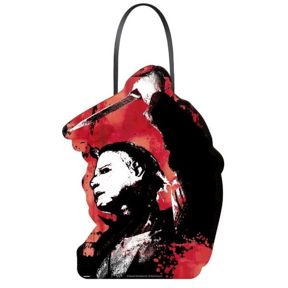 Halloween II Metallic Mini Cardboard Hanging Decoration (1ct)