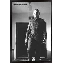 Halloween II - Michael Hallway Wall Poster, 14.725" x 22.375" Framed
