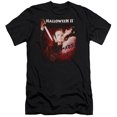 thumbnail image 1 of Halloween II Nightmare Premium Canvas Adult Slim Fit 30/1 T-Shirt Black, 1 of 1