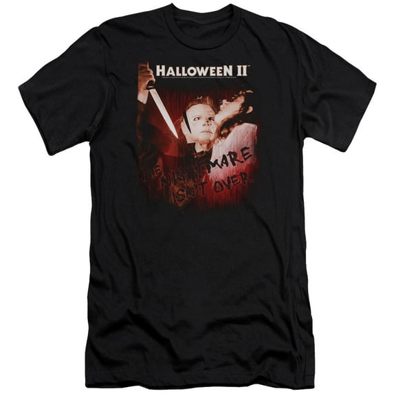 Halloween II Nightmare S/S Adult 30/1 T-Shirt Black
