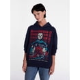 thumbnail image 1 of Halloween II Women's Studded Graphic Hoodie with Long Sleeves, Sizes XXS-4X, 1 of 5