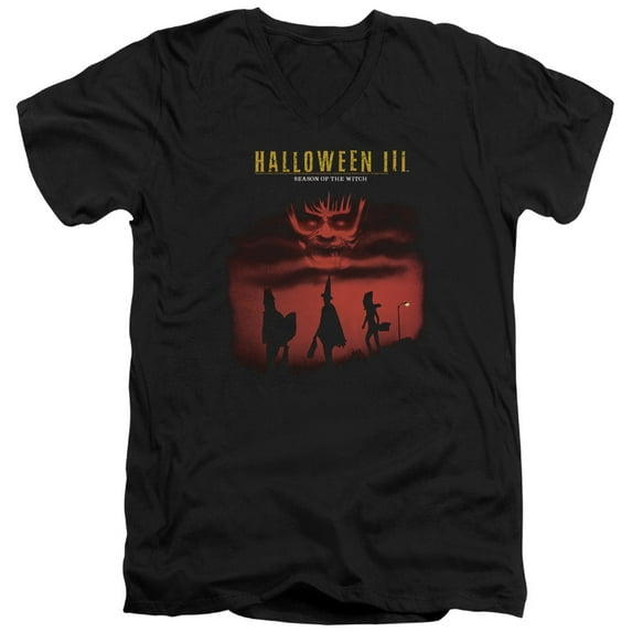 Halloween III Season Of The Witch S/S Adult V-Neck Black