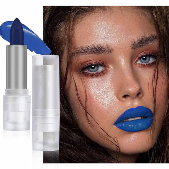 Halloween Ice Lipstick Matte Lip Gloss Gothic Festival Colored Lipstick