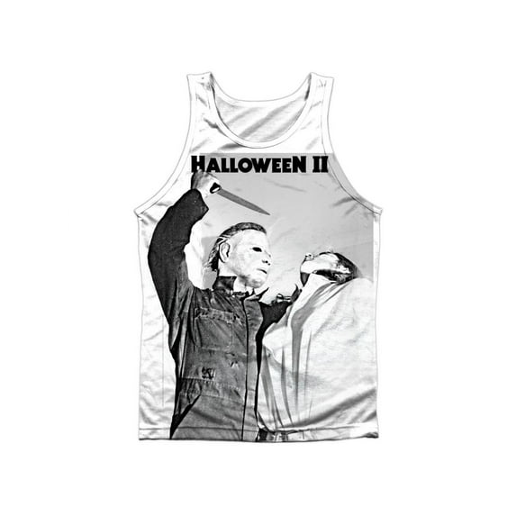 Halloween II Horror Thriller Movie Michael's Revenge Front Print Tank Top Shirt