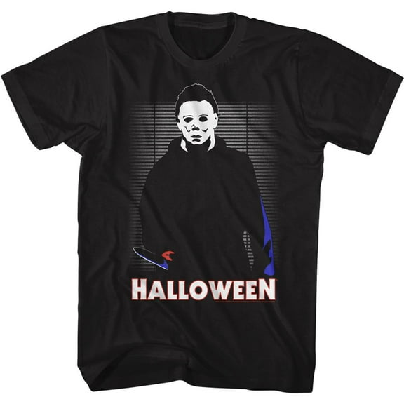 Halloween In The House Black Adult T-Shirt Xlt