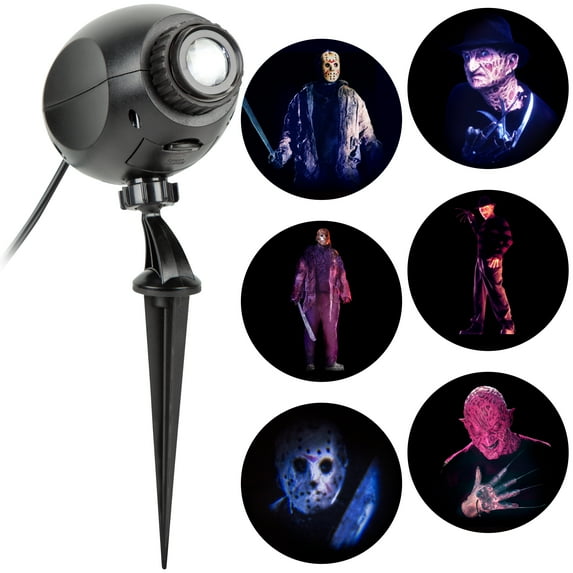 Halloween Freddy Krueger LED Silhouette Projection Light by Lightshow Brand Holiday Lighting