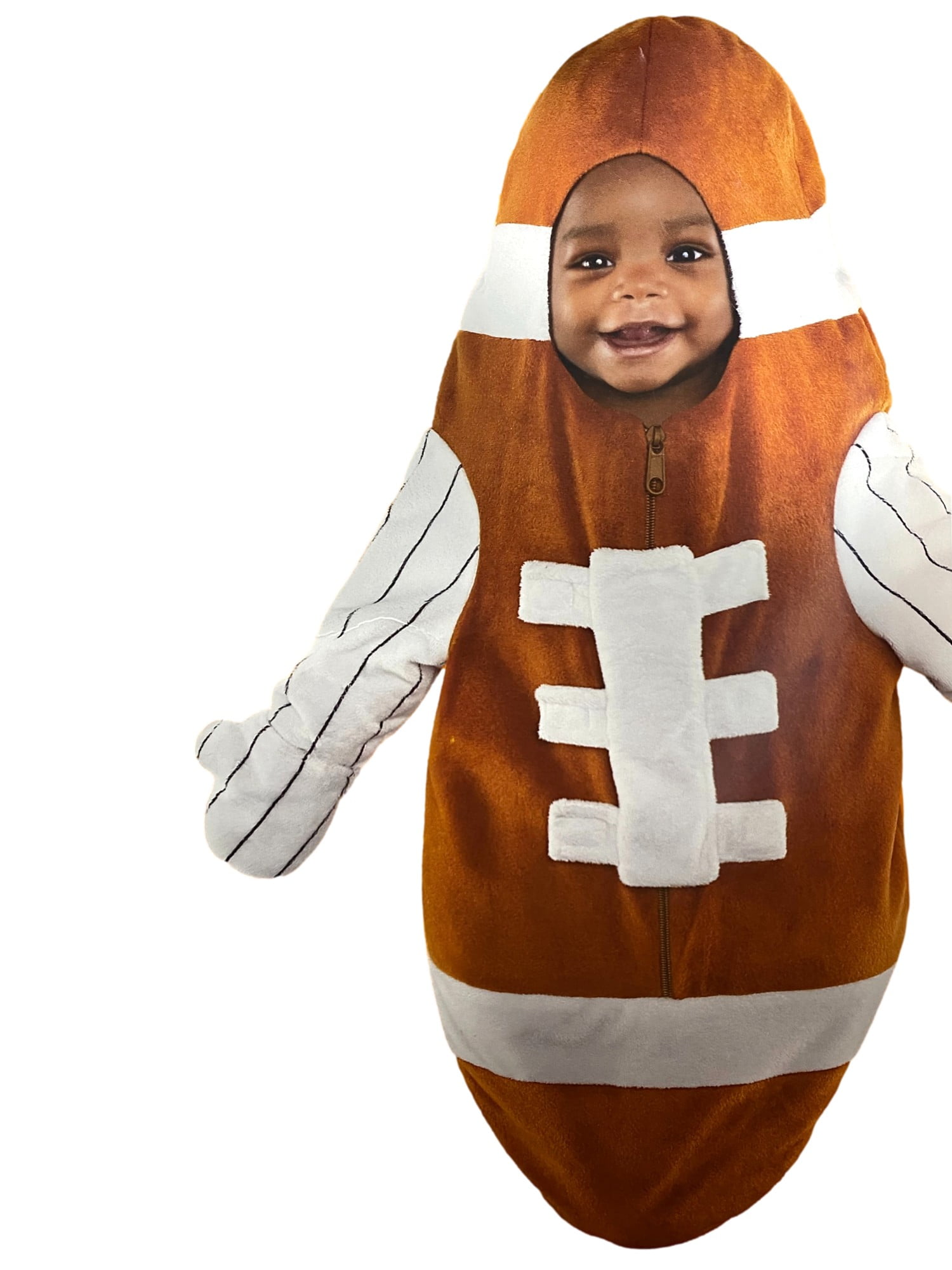 Halloween Infant Boys & Girls Plush Football Bunting Costume 0-6 Months