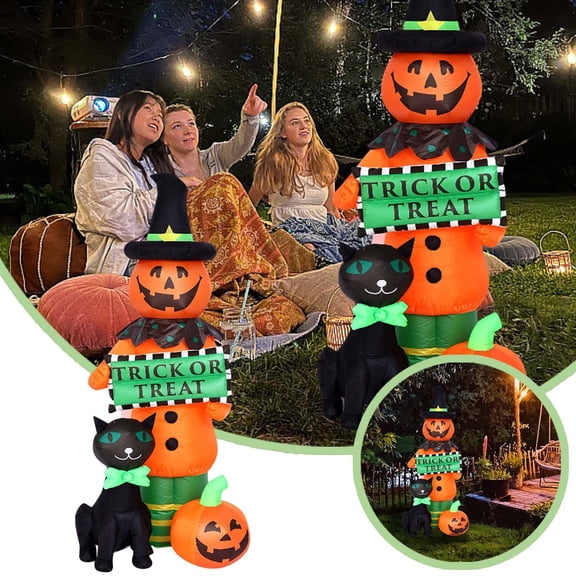 Halloween Inflatable Convenient And Easy To Use Suitable For Indoor And Outdoor A Variety Of Themes For You To Choose From Break The Tradition Play Tricks12!55660