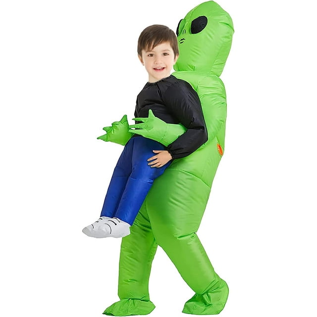 Halloween Inflatable Costume Kids Alien Costume Halloween Alien Blow Up ...