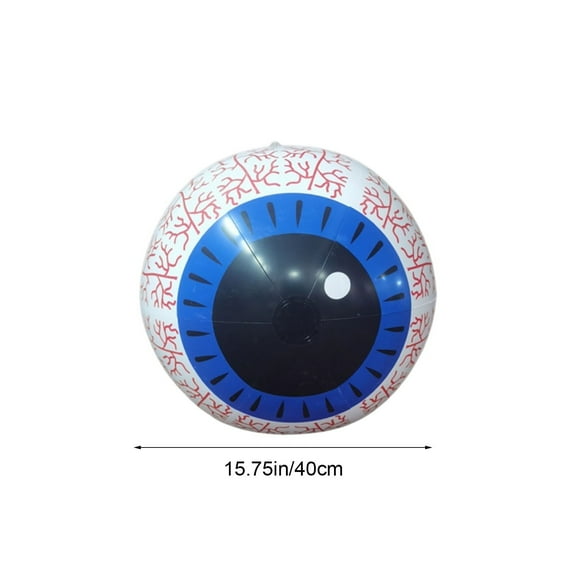Halloween Inflatable Eye Balls Halloween Indoor Outdoort Decorations Inflatable LED Color Changing Remote Control Luminous Pumpkin Balls Courtyard Decoration Party Supplies