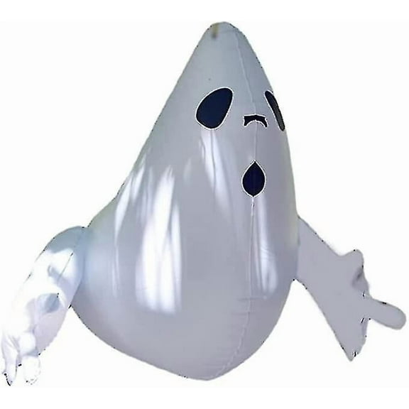 Halloween Inflatable Ghost Backyard Scary Creepy Hanging Air Blown Ghost Haunted House Props Garden