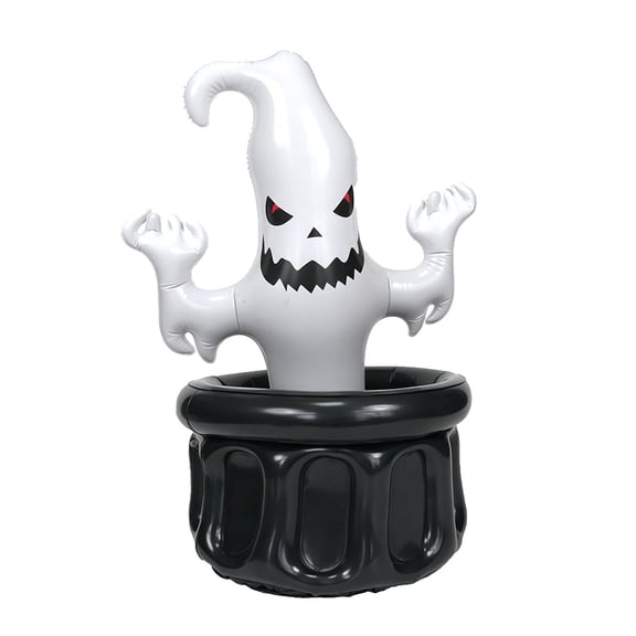 Halloween Inflatable Ghost Cooler, Large Spooky Inflatable Drink Cooler/Ice Bucket With Drain Plug, For Yard Halloween Decorations 2026
