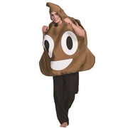 Halloween Inflatable Poop Costume for Adults, Funny Poop Pile with Smile Faeces Cosplay Costume Dress Carnival Props for Halloween Party
