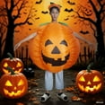 Halloween Inflatable Pumpkin Costume Novelty Round Inflatable Pumpkin — free download