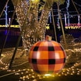 thumbnail image 1 of Halloween Inflatable Pumpkin Outdoor Decor Yard Garden Decoration Waterproof LED Lighted - Durable PVC Multi-Scene Halloween Party(A), 1 of 5