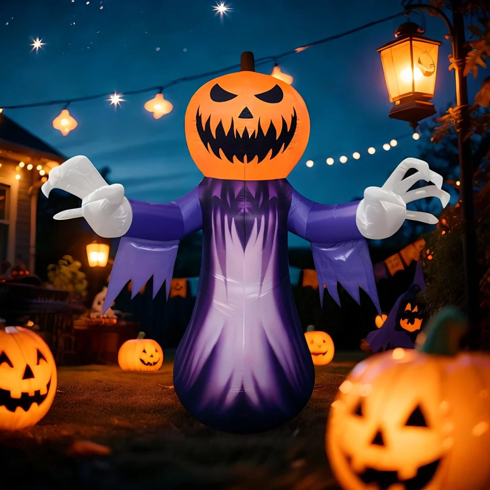 Halloween Inflatables Outdoor Decorations, Inflatable Pumpkin Halloween