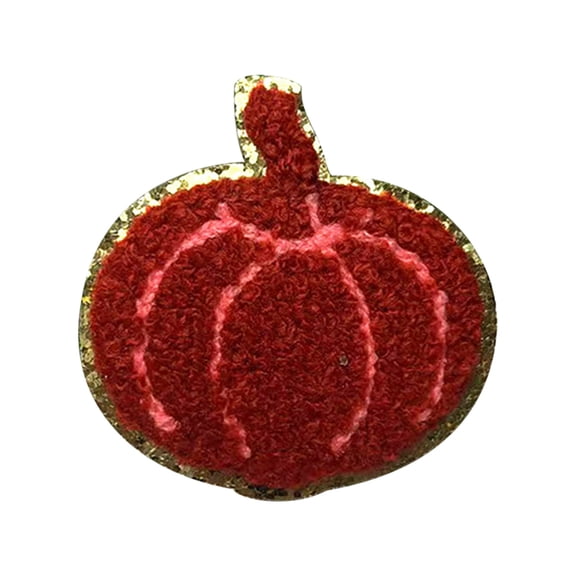 Halloween Iron on Patches Ghost Pumpkin Paws Sew on Embroidered Applique Patches Fall Decorative Repair Patch Halloween DIY Crafts Accessories for Clothing Jacket Backpack