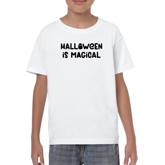 Halloween Is Magical T-Shirt Juniors -Image by Shutterstock, Large