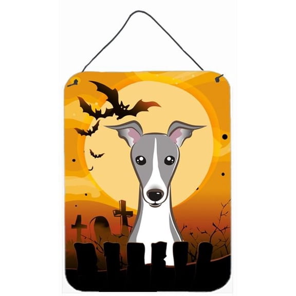 Halloween Italian Greyhound Wall and Door Hanging Prints