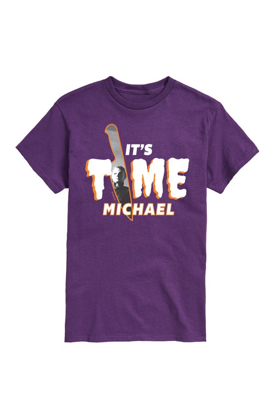 - Its Time Michael - Men's Short Sleeve T-Shirt