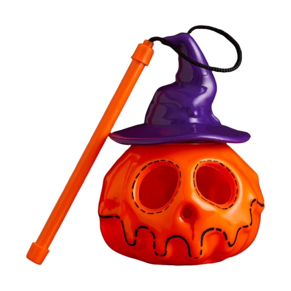 Halloween Jack-O-Lantern, Decorative Lanterns Skeleton Pumpkin Decor, Witch Pumpkins Lantern, Spooky Lights Photo Props Halloween Decorations for Indoor Garden Haunted House