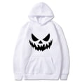 thumbnail image 1 of Halloween Jack O' Lantern Hoodie for Men, Casual Long Sleeve Pullover Sweatshirt with Front Pocket, Funny Halloween Sweatshirt for Daily Wear and Parties, 1 of 12