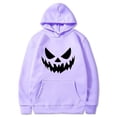 thumbnail image 1 of Halloween Jack O' Lantern Hoodie for Men, Casual Long Sleeve Pullover Sweatshirt with Front Pocket, Funny Halloween Sweatshirt for Daily Wear and Parties, 1 of 12