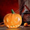 thumbnail image 1 of Halloween Jack-o'-Lantern Blow Mold Jumbo LED Lighted Pumpkin, 2025 New Battery Operated Indoor/Outdoor Decor for Porch Yard Tabletop - Halloween and Thanksgiving Holiday Decoration, 1 of 7