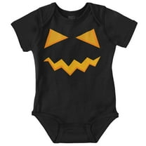Halloween Jack-o-Lantern Costume Romper Boys or Girls Infant Baby Brisco Brands NB