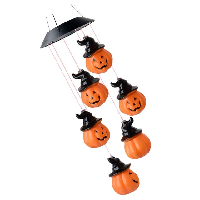 Halloween Jack-o-lantern Decor Yard Solar Hanging Ornament Lighted ...