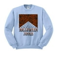 thumbnail image 1 of Halloween Junkie Bats Sweatshirt Unisex Large Light Blue, 1 of 5