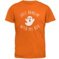 thumbnail image 1 of Halloween Just Hangin With My Boo Ghost Mens T Shirt, 1 of 5