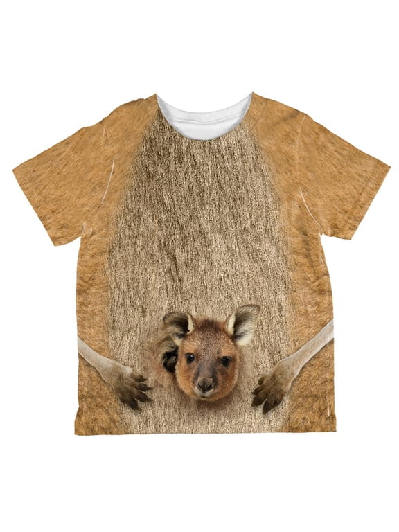 Halloween Kangaroo Costume All Over Toddler T Shirt Multi 4T