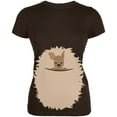 thumbnail image 1 of Halloween Kangaroo Costume Juniors Soft T Shirt Brown SM, 1 of 2