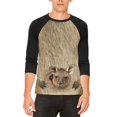 thumbnail image 1 of Halloween Kangaroo Costume Mens Raglan T Shirt, 1 of 2