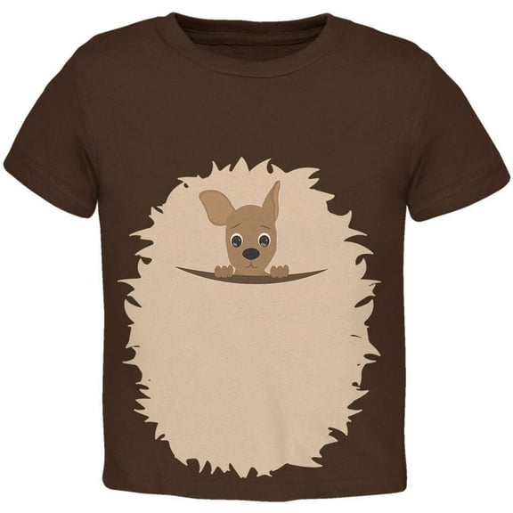 Halloween Kangaroo Costume Toddler T Shirt Brown 2T