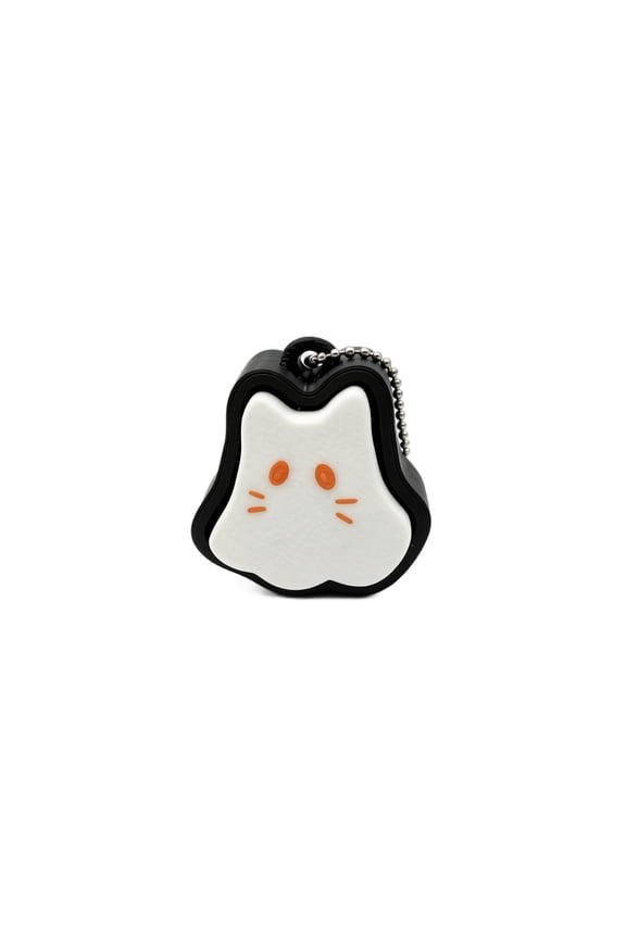 Halloween Keychain 3D Shaped Pumpkin Ghost Skull Head Key Chain, Small Keychains for Adults Halloween Party Supplies, Llaveros for Party Decoration Goodie Bag Stuffers