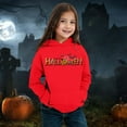 Halloween Kids Jackets Spooky Season Hoodies Top Long Sleeve Printed