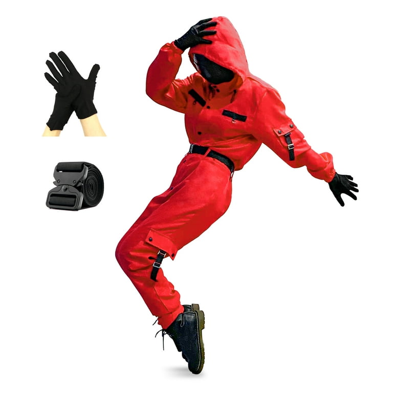 Halloween Kids Squid Costume Jumpsuit Boys Girls Child Adult - Main Image