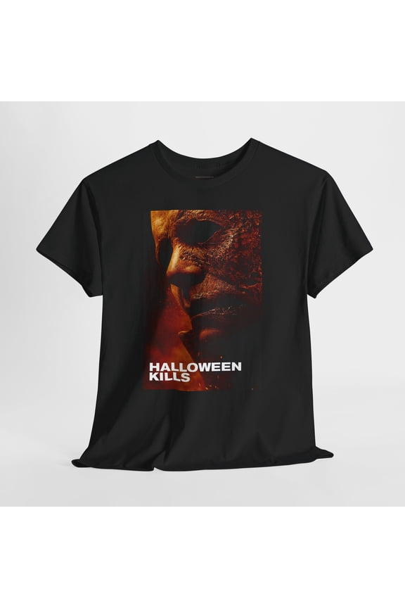 Halloween Kills 2021 Retro Movie Poster Horror Unisex Graphic T-Shirt