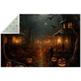 thumbnail image 1 of Halloween Kitchen Mat | Polyester Floor Mat | Comfortable Standing Mat for Kitchen or Office | Easy to Clean, 1 of 6
